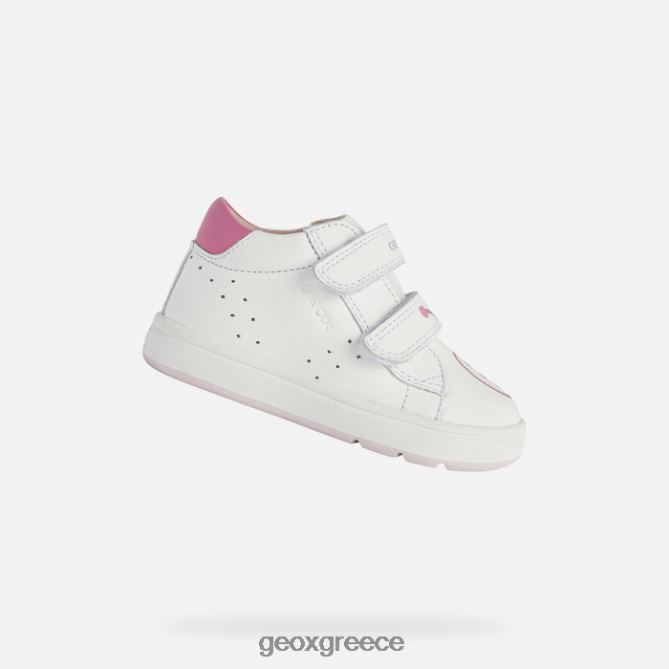 4DBLR01524 λευκό/φούξια Geox biglia μωρό