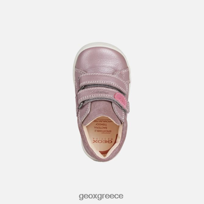 4DBLR01545 σκούρο τριαντάφυλλο Geox μακία κοριτσάκι