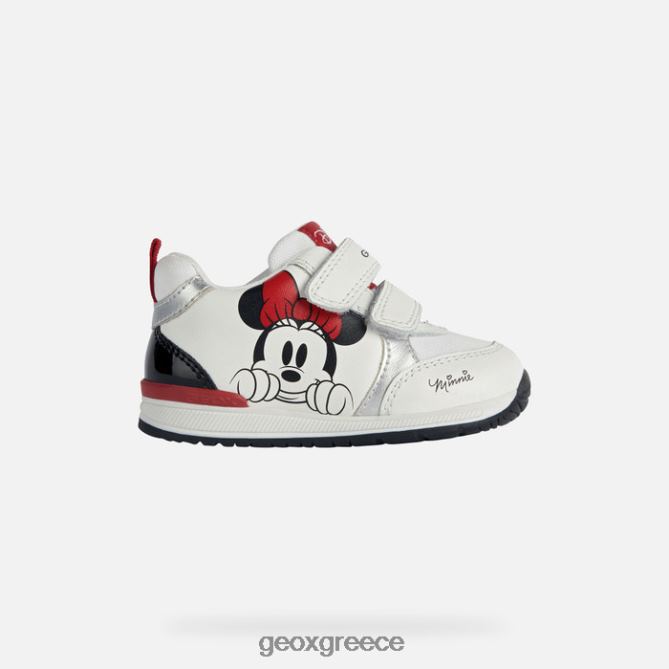 4DBLR01577 άσπρο μαύρο Geox rishon μωρό