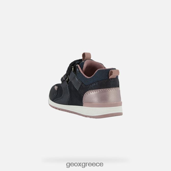 4DBLR01606 ναυτικό/ροζ Geox rishon κοριτσάκι