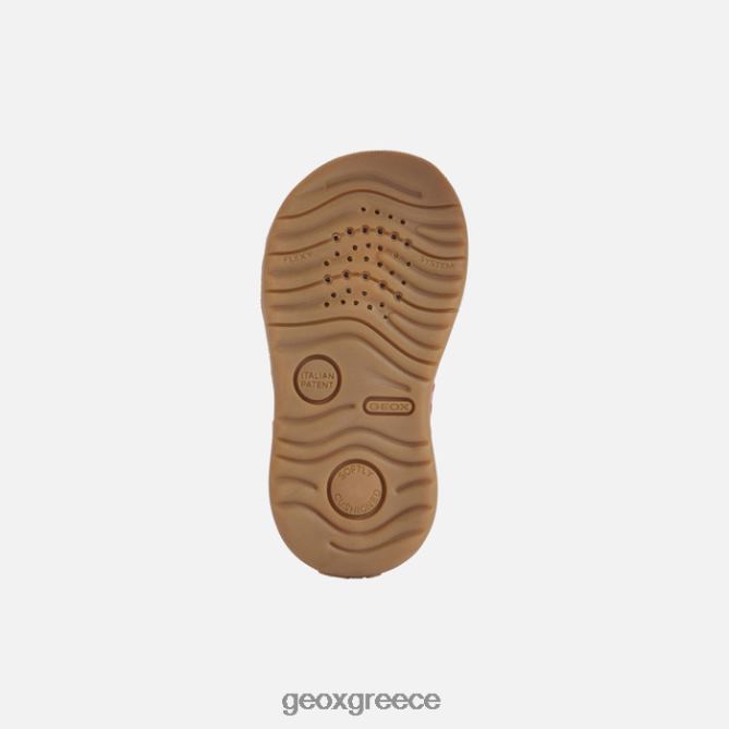 4DBLR01625 φούξια/λευκό Geox σανδάλι macchia κοριτσάκι