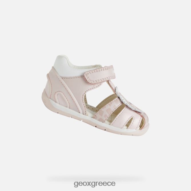 4DBLR01630 ανοιχτό ροζ/λευκό Geox κάθε κοριτσάκι