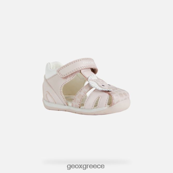 4DBLR01630 ανοιχτό ροζ/λευκό Geox κάθε κοριτσάκι