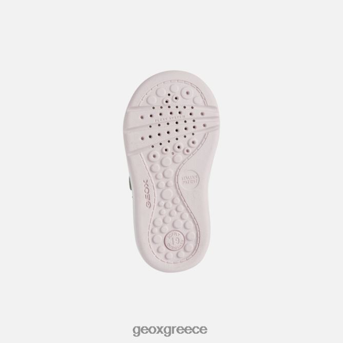 4DBLR01643 ασήμι/φούξια Geox biglia κοριτσάκι