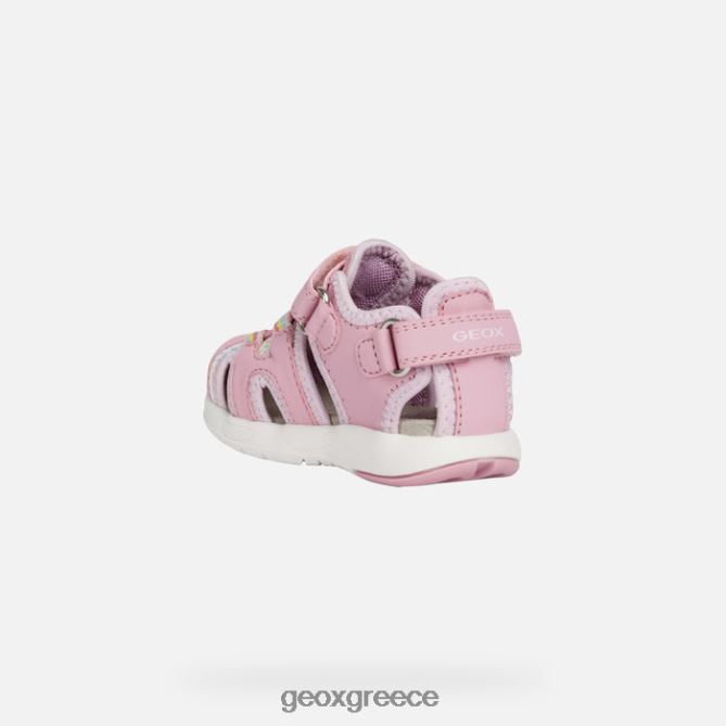 4DBLR01469 ροζ/πολύχρωμο Geox σανδάλι multy νήπιο