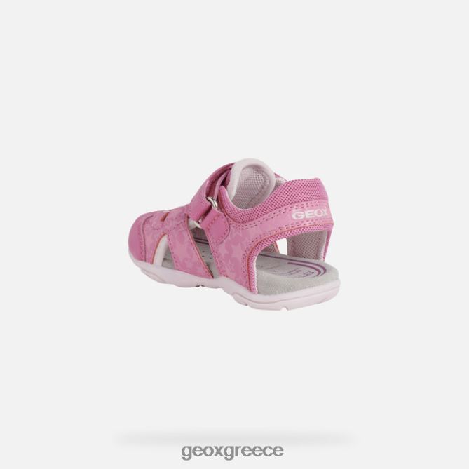 4DBLR01513 φούξια/ροζ Geox σανδάλι agasim νήπιο