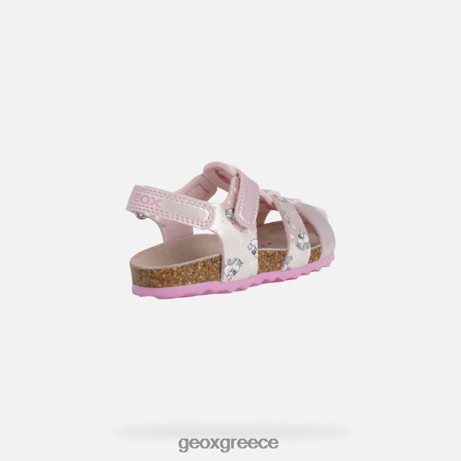 4DBLR01533 ανοιχτό ροζ/φούξια Geox σανδάλι χαλκί νήπιο