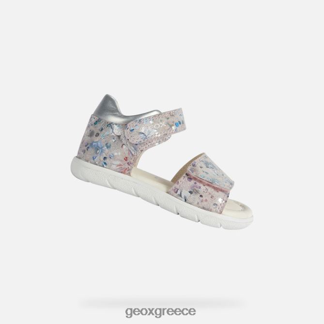 4DBLR01549 ανοιχτό τριαντάφυλλο/ασημί Geox σανδάλι alul νήπιο
