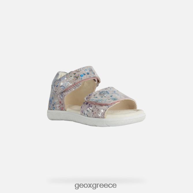 4DBLR01549 ανοιχτό τριαντάφυλλο/ασημί Geox σανδάλι alul νήπιο