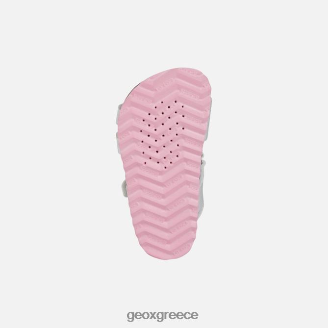 4DBLR01550 ασημί/ροζ Geox σανδάλι χαλκί νήπιο