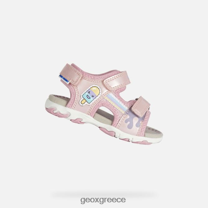 4DBLR01565 ανοιχτό ροζ Geox σανδάλι flaffee νήπιο