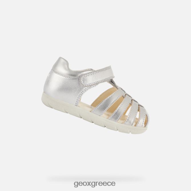 4DBLR02036 ασήμι Geox σανδάλι alul νήπιο