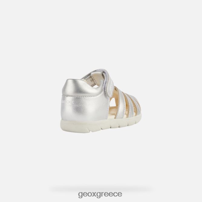 4DBLR02036 ασήμι Geox σανδάλι alul νήπιο