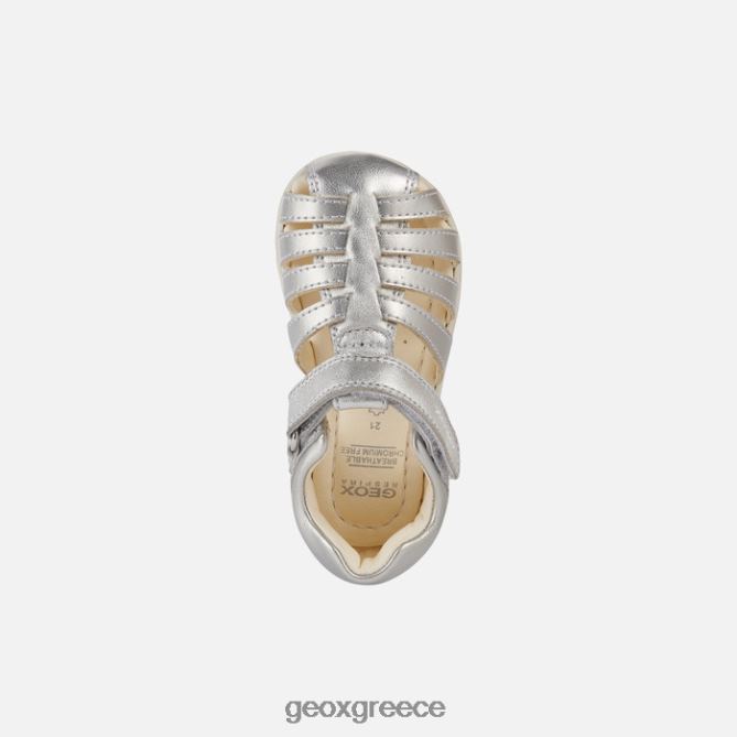 4DBLR02036 ασήμι Geox σανδάλι alul νήπιο