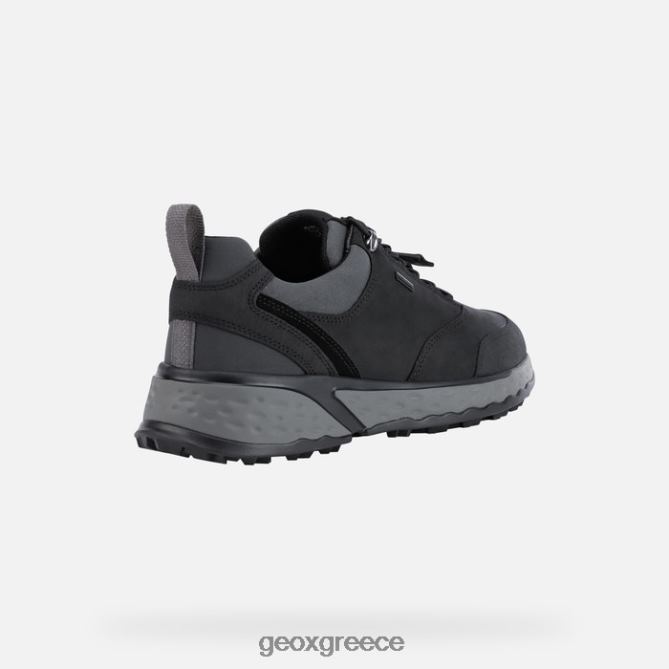 4DBLR01820 μαύρος Geox sterrato abx man