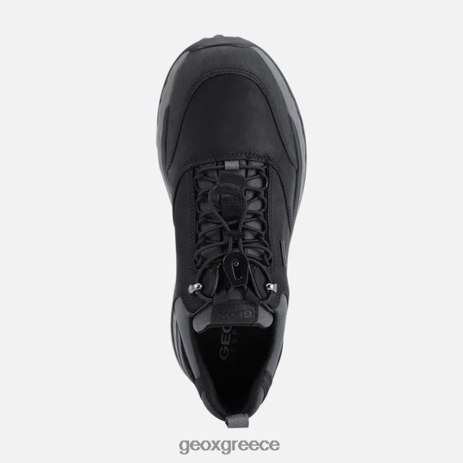 4DBLR01820 μαύρος Geox sterrato abx man