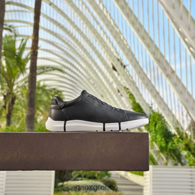 4DBLR01825 μαύρος Geox ηθοποιός άνθρωπος