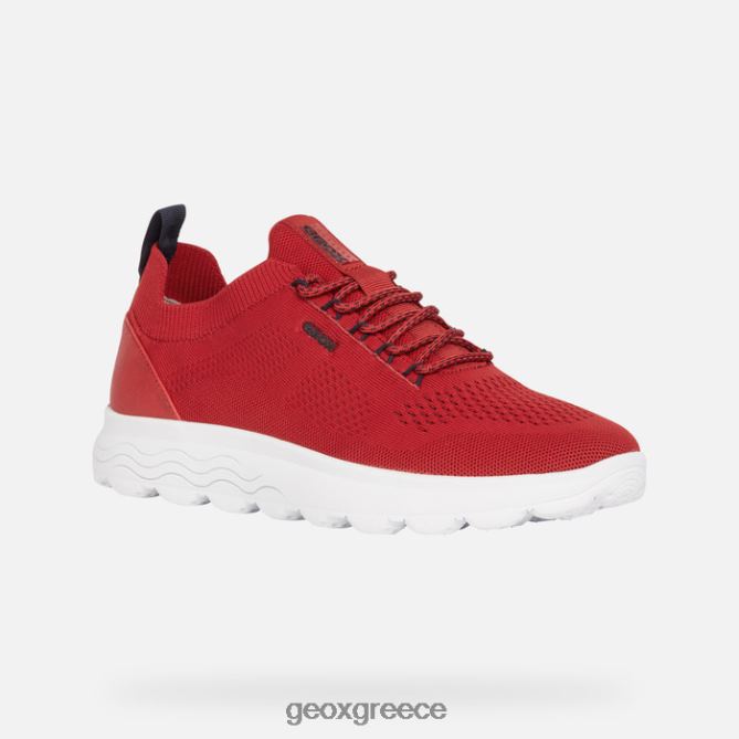 4DBLR0622 το κόκκινο Geox σφαιρικός άνθρωπος