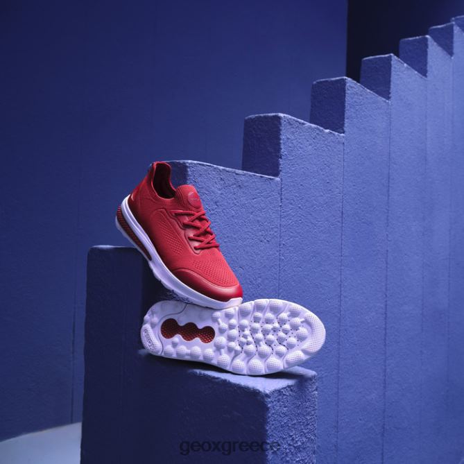 4DBLR0637 σκούρο κόκκινο Geox spherica actif άνθρωπος