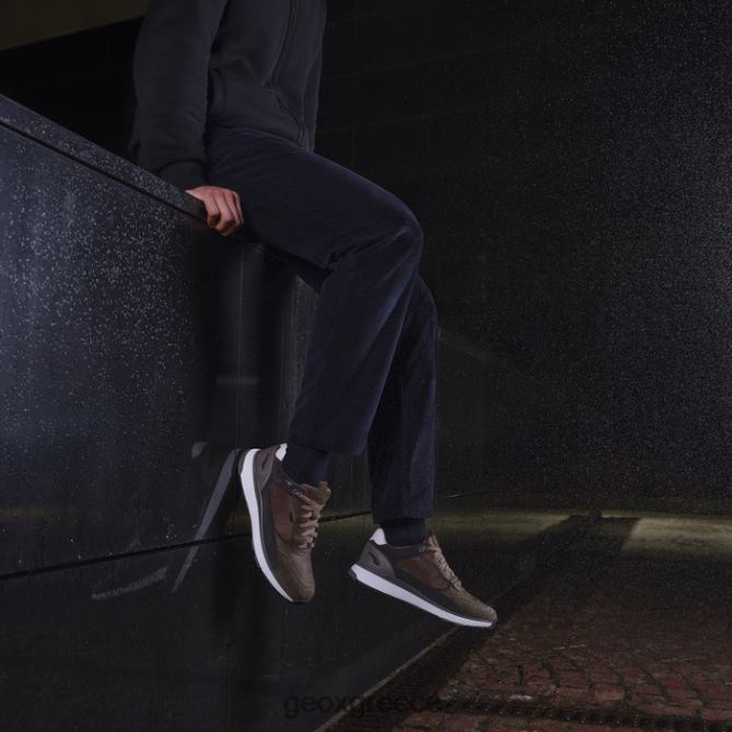 4DBLR0645 μαύρη ελιά Geox dolomia abx man