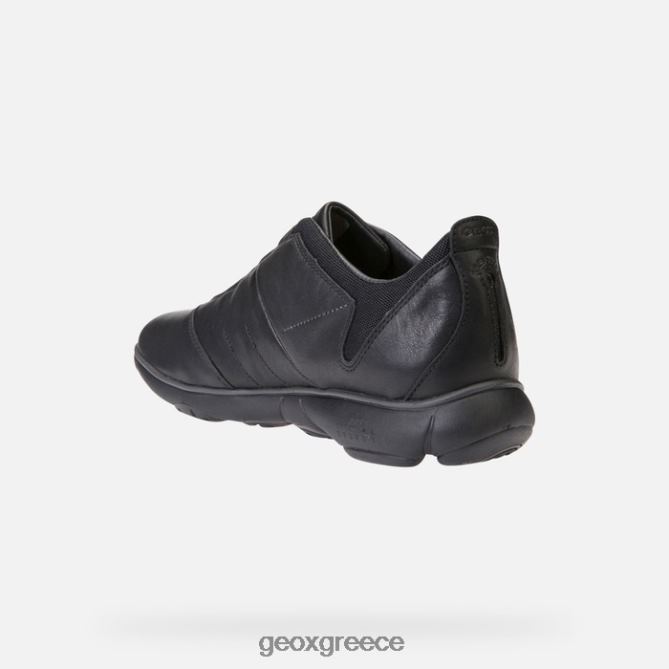 4DBLR0671 μαύρος Geox νεφέλωμα άνθρωπος