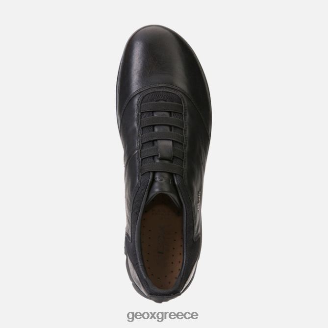 4DBLR0671 μαύρος Geox νεφέλωμα άνθρωπος