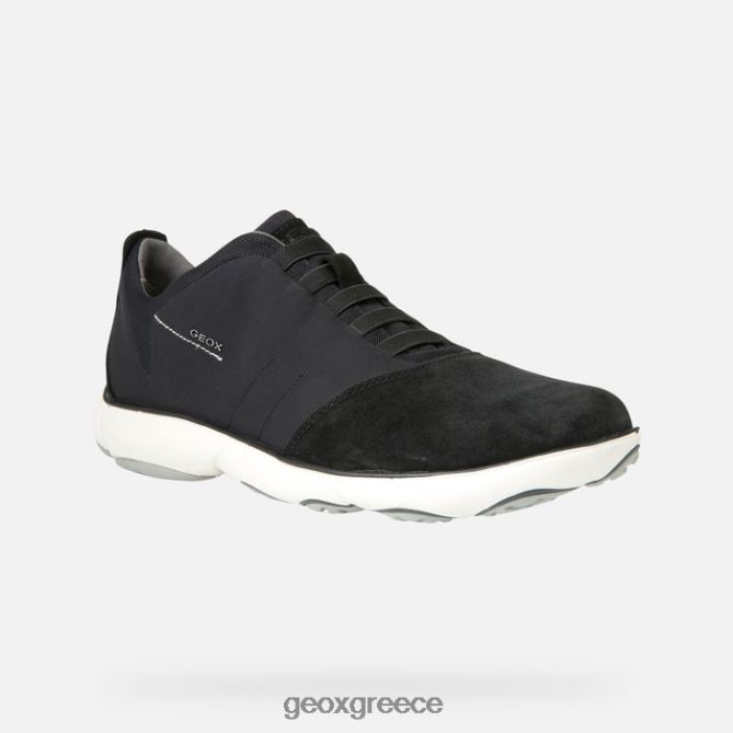 4DBLR0673 μαύρος Geox νεφέλωμα άνθρωπος