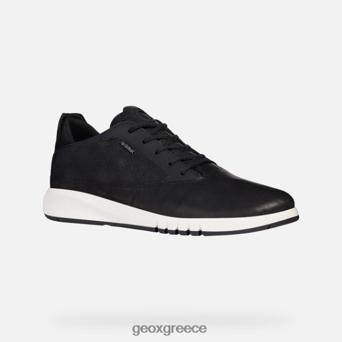 4DBLR0688 μαύρος Geox aerantis άνθρωπος