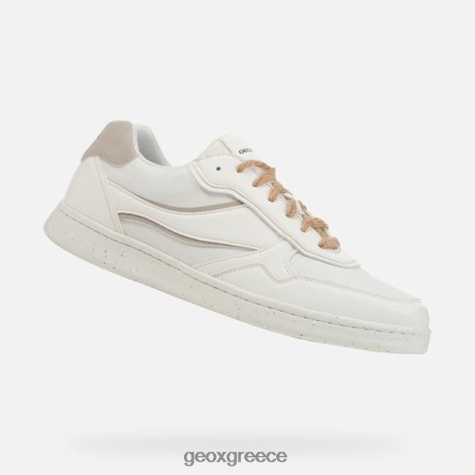 4DBLR0757 άσπρο Geox προειδοποιεί ο άνθρωπος