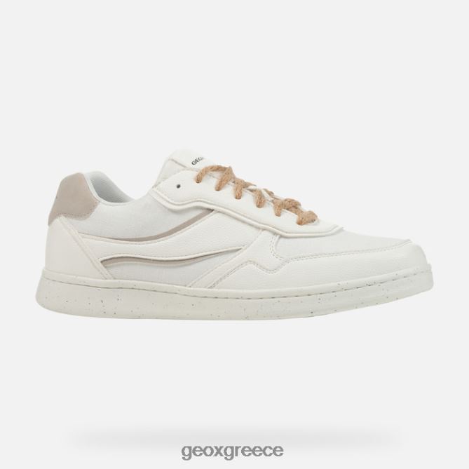 4DBLR0757 άσπρο Geox προειδοποιεί ο άνθρωπος