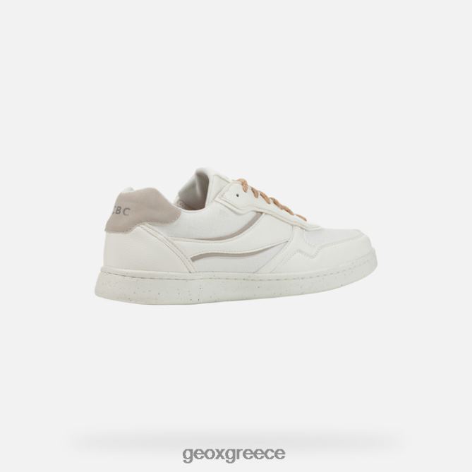 4DBLR0757 άσπρο Geox προειδοποιεί ο άνθρωπος
