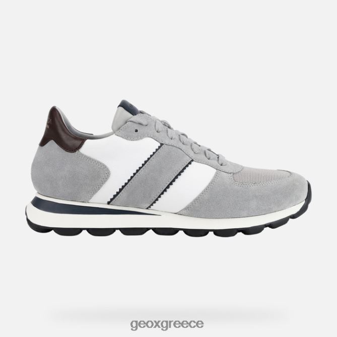 4DBLR0770 ανοιχτό γκρι/λευκό Geox spherica vseries man