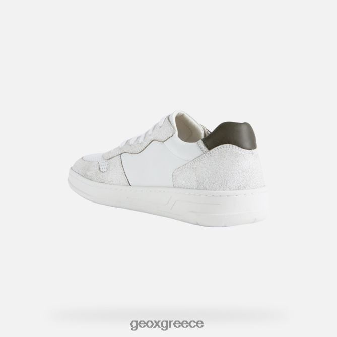 4DBLR0784 λευκό/ανοιχτό πράσινο της ελιάς Geox μαγνήτης άνθρωπος