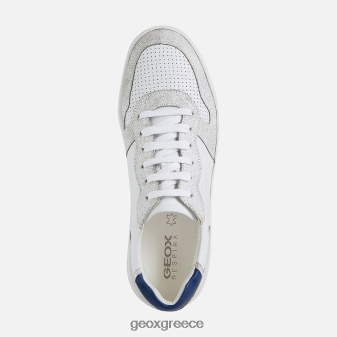 4DBLR0785 λευκό/avio Geox μαγνήτης άνθρωπος