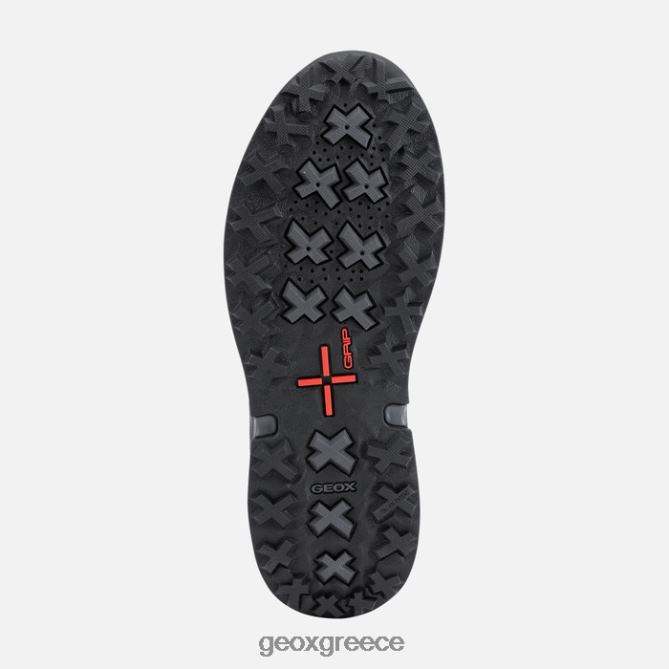 4DBLR0802 μαύρος Geox sterrato abx man