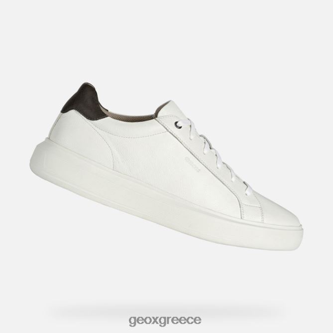 4DBLR0816 λευκό/dk καφέ Geox δόλιος άνθρωπος
