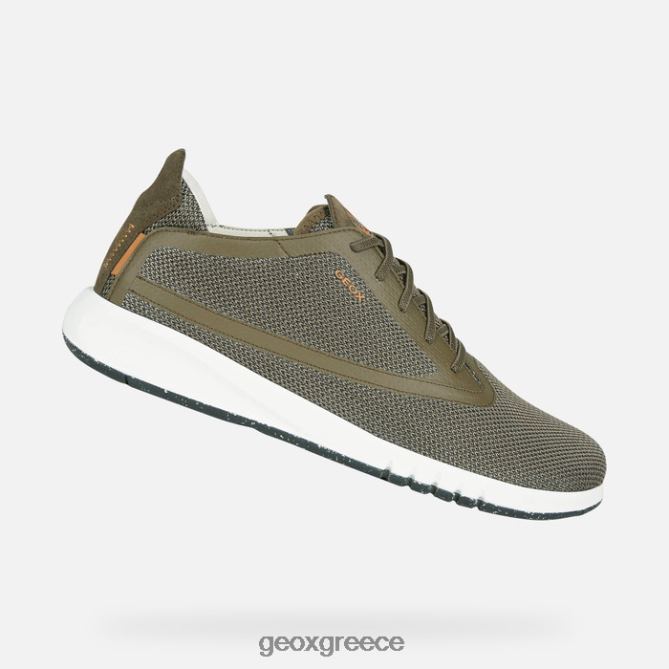 4DBLR0885 μαύρη ελιά Geox aerantis άνθρωπος