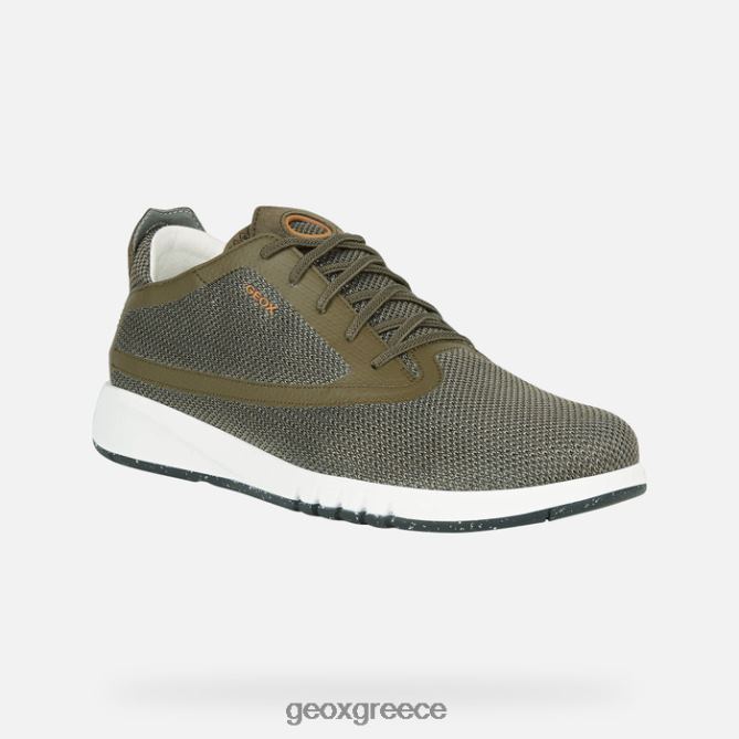 4DBLR0885 μαύρη ελιά Geox aerantis άνθρωπος