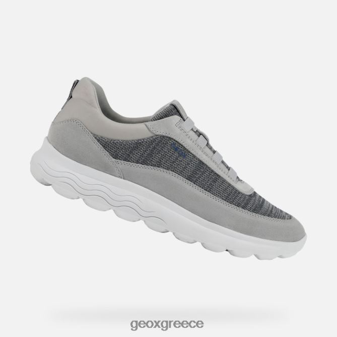 4DBLR0900 ανοιχτό γκρι Geox σφαιρικός άνθρωπος