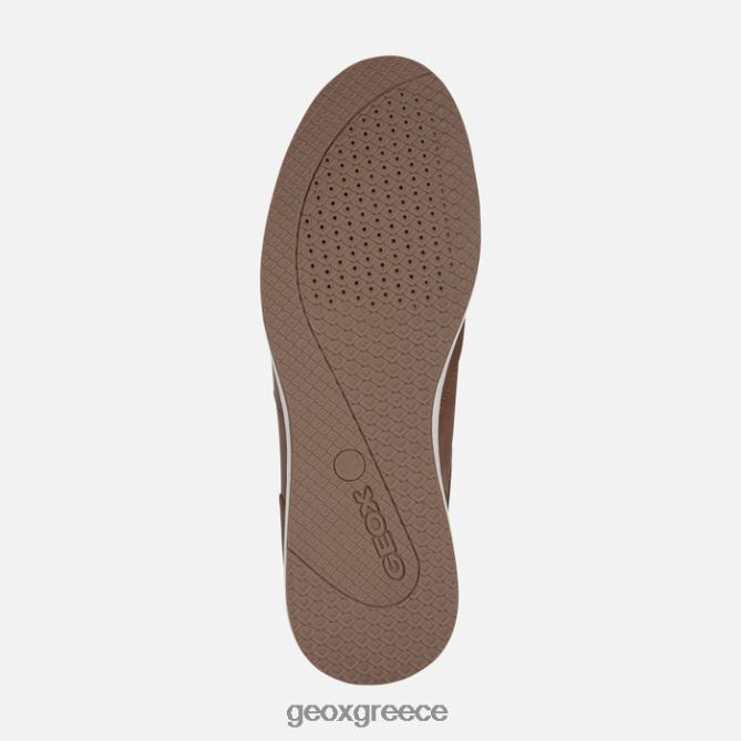 4DBLR0922 κονιάκ/browncotto Geox κάθε άντρας