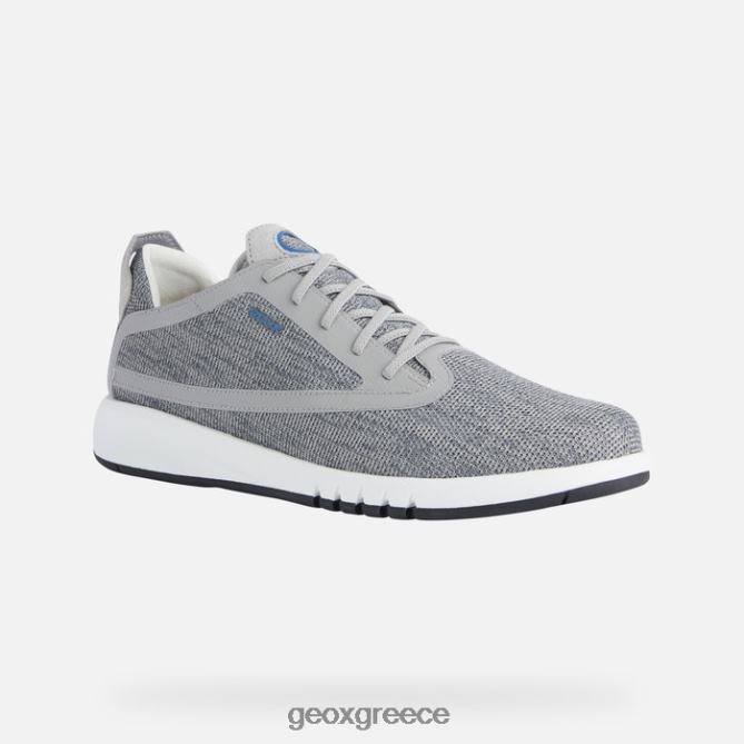4DBLR0925 ανοιχτό γκρι Geox aerantis άνθρωπος