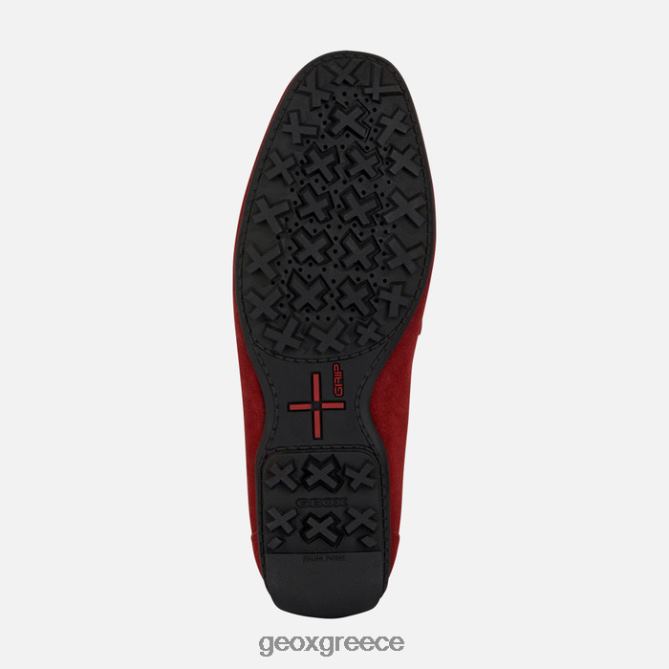 4DBLR01769 σκούρο κόκκινο Geox kosmopolis grip man