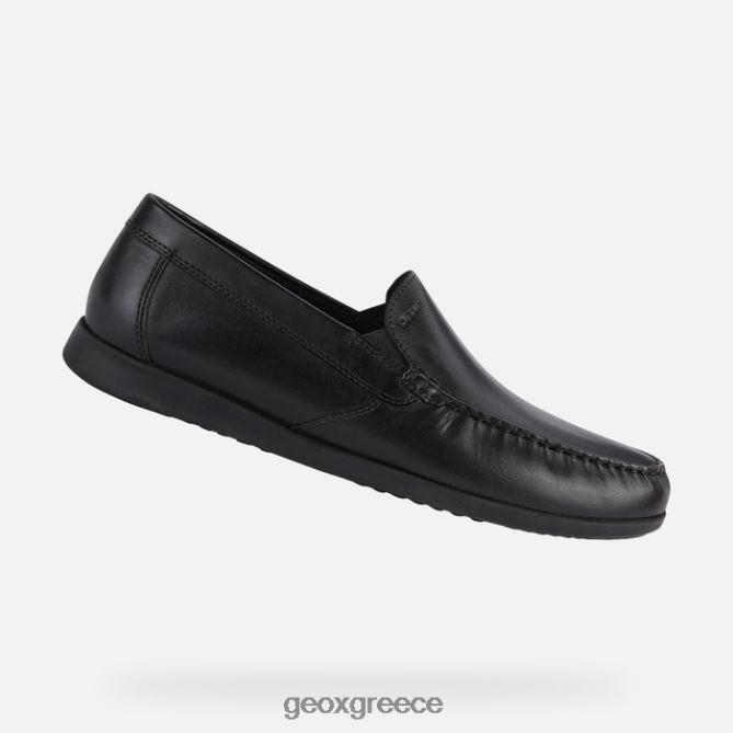 4DBLR01817 μαύρος Geox sile 2 fit man