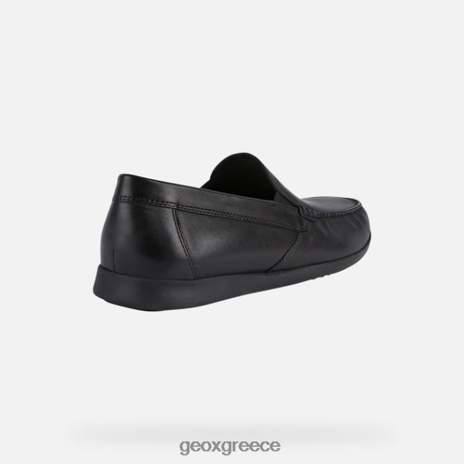 4DBLR01817 μαύρος Geox sile 2 fit man