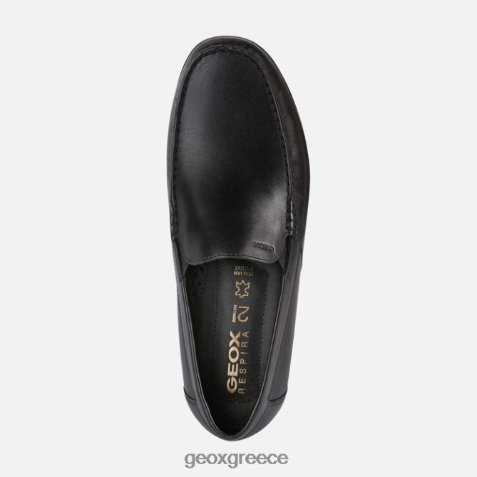 4DBLR01817 μαύρος Geox sile 2 fit man