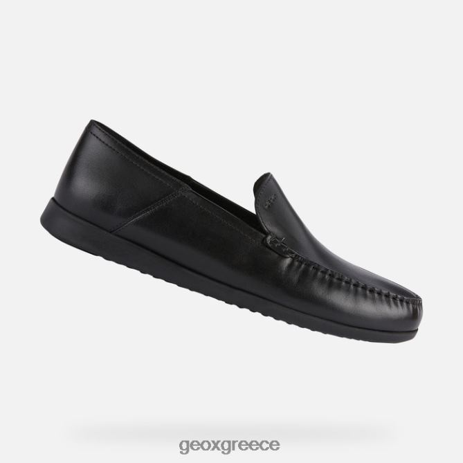 4DBLR01840 μαύρος Geox sile 2 fit man