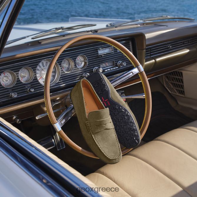 4DBLR0728 σκούρα πέτρα Geox kosmopolis grip man