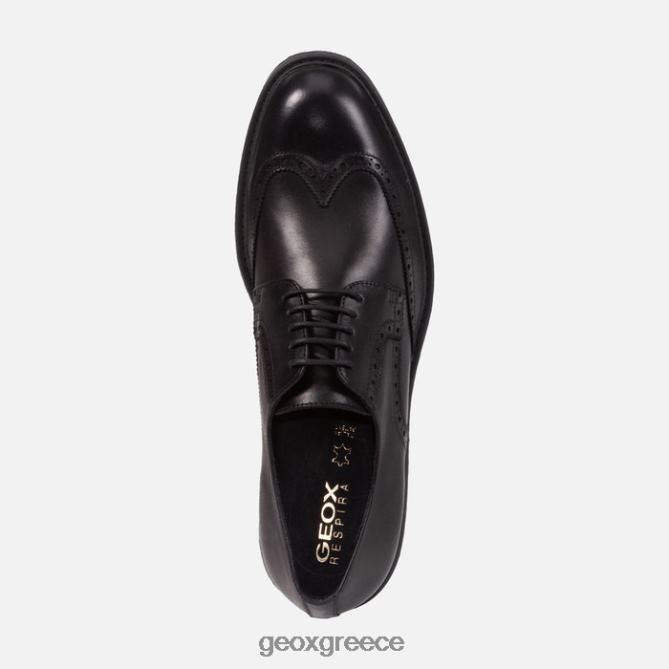 4DBLR01770 μαύρος Geox περπάτημα ευχαρίστηση άνθρωπος