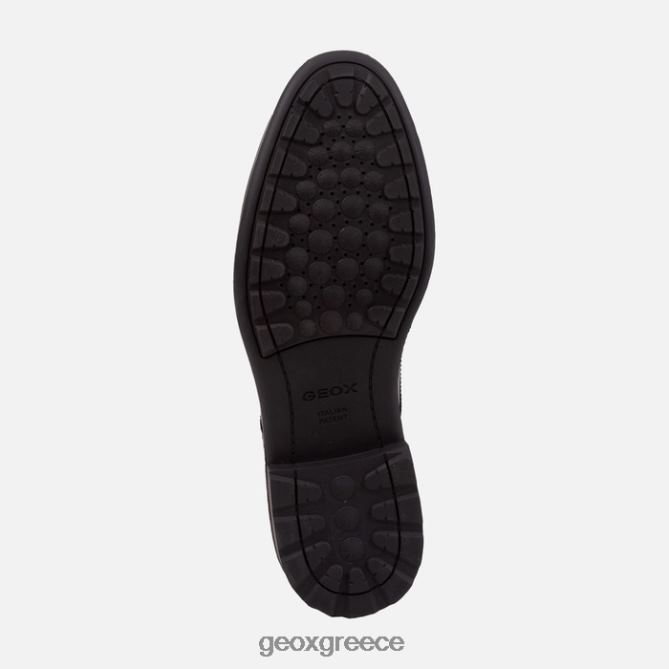 4DBLR01770 μαύρος Geox περπάτημα ευχαρίστηση άνθρωπος