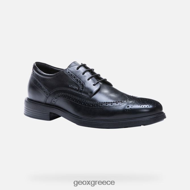 4DBLR0701 μαύρος Geox άνθρωπος του Δουβλίνου